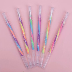 Multi-Colored Gel Pens 6 Pcs